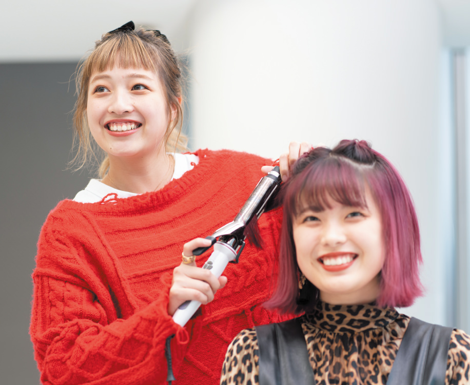 美容科 福岡で美容師 メイク ファッションを目指すなら大村美容ファッション専門学校